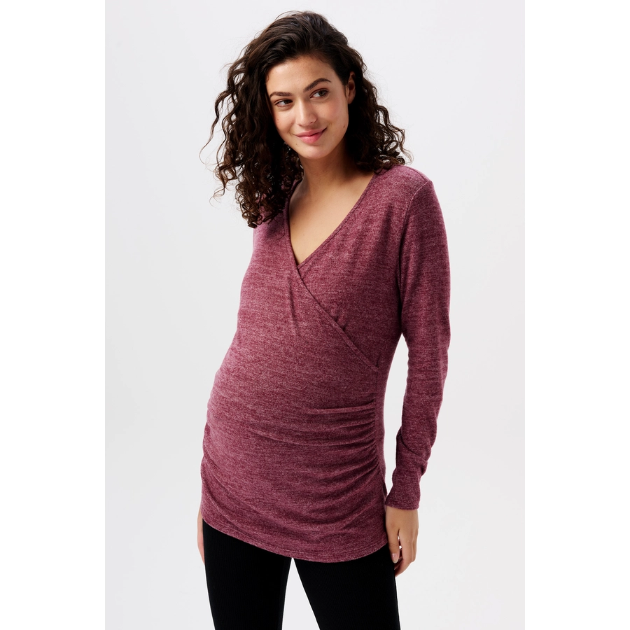 Esprit Still-Shirt Plum red