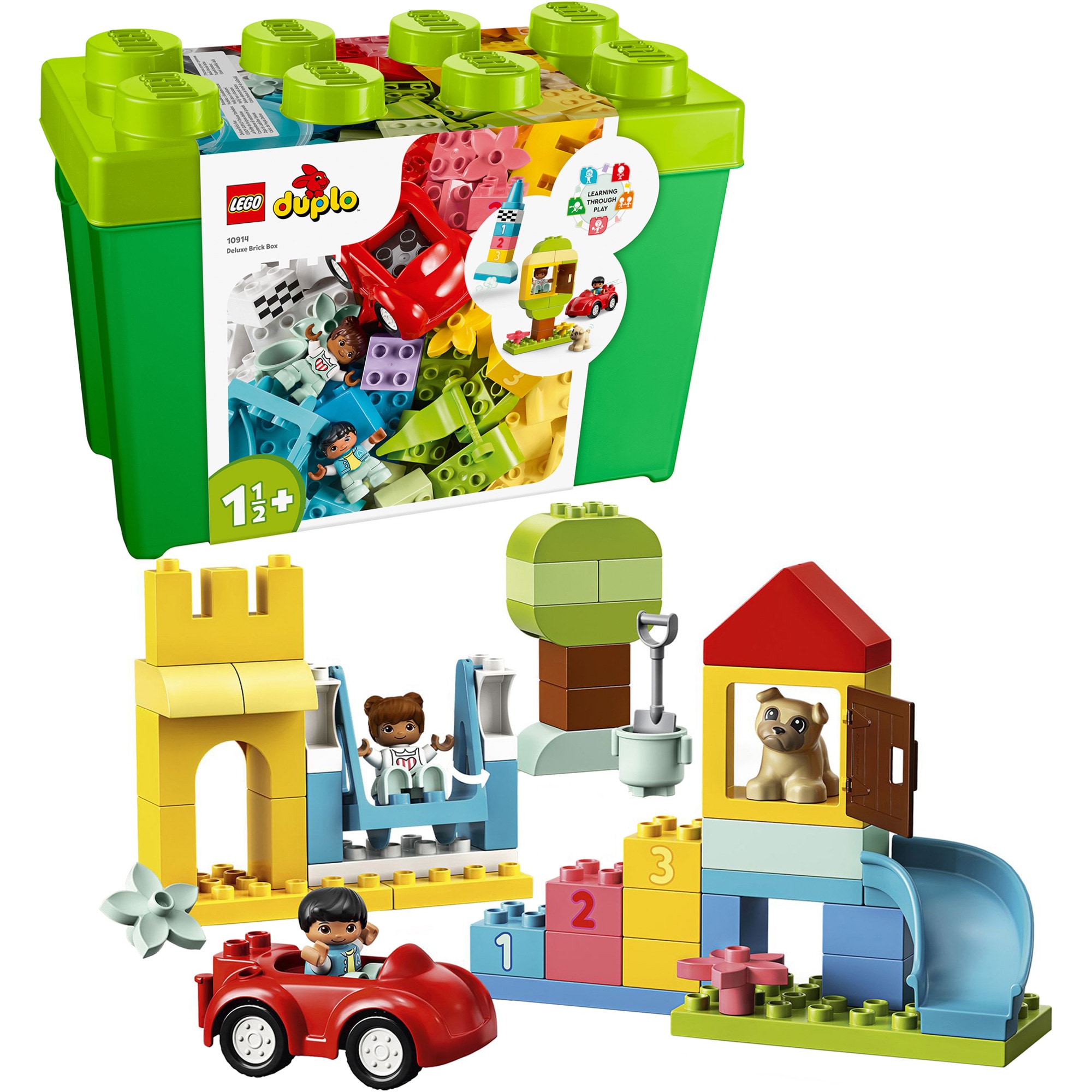 LEGO Konstruktionsspielzeug DUPLO Deluxe Steinebox