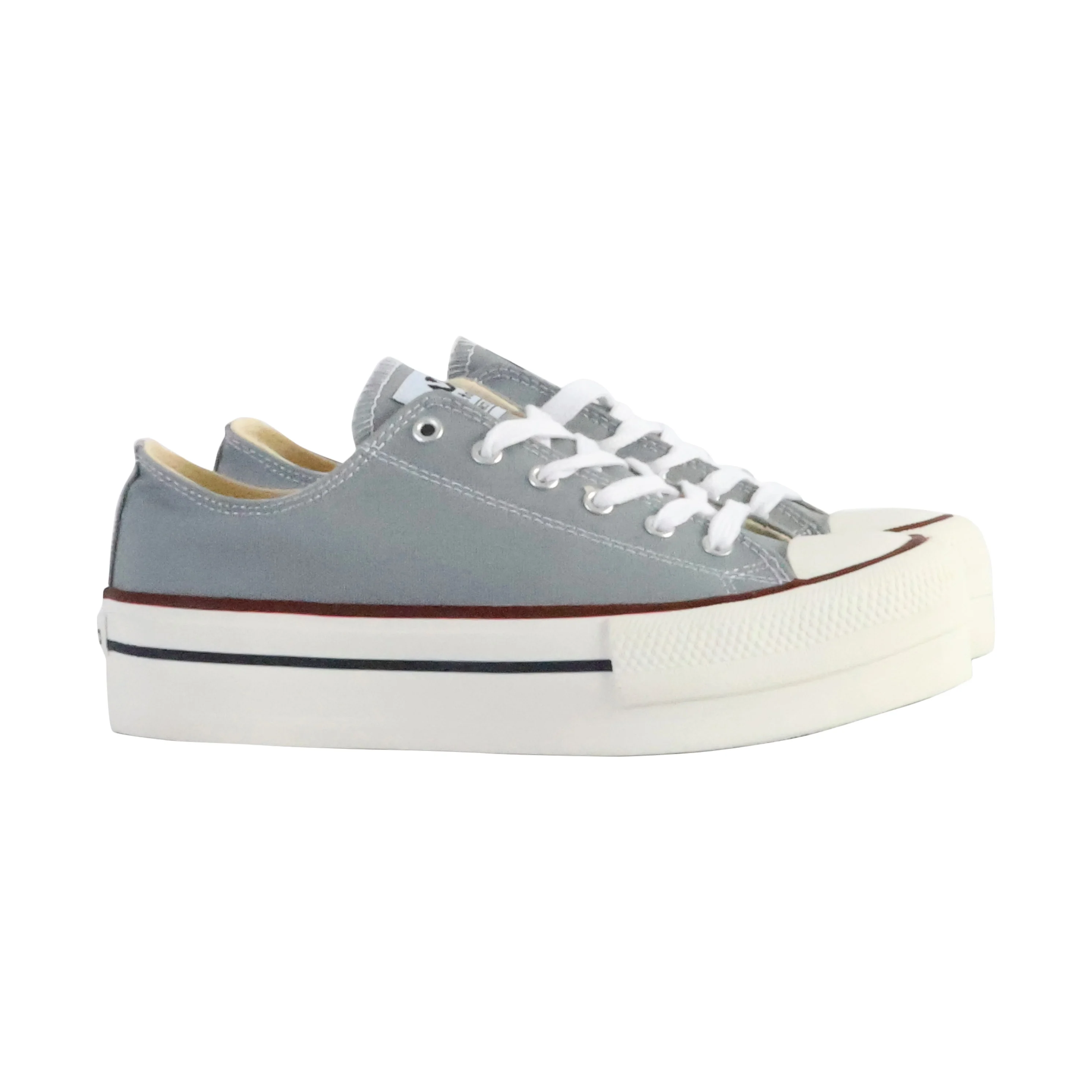 Basket basse à lacet | Gris