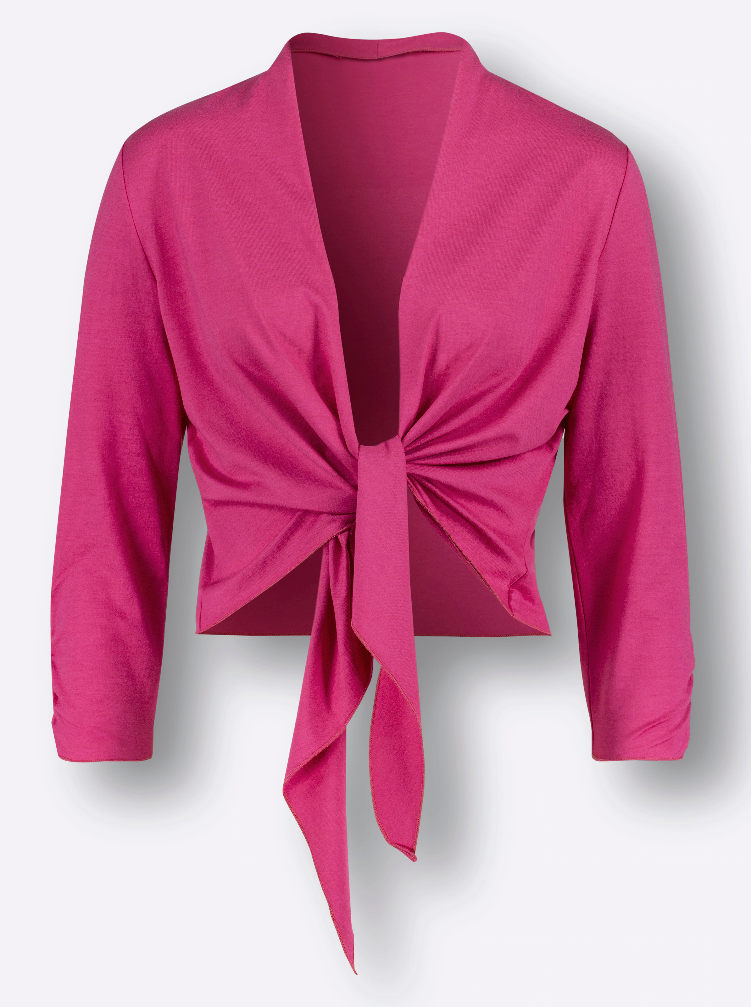 Shirtjacke in fuchsia