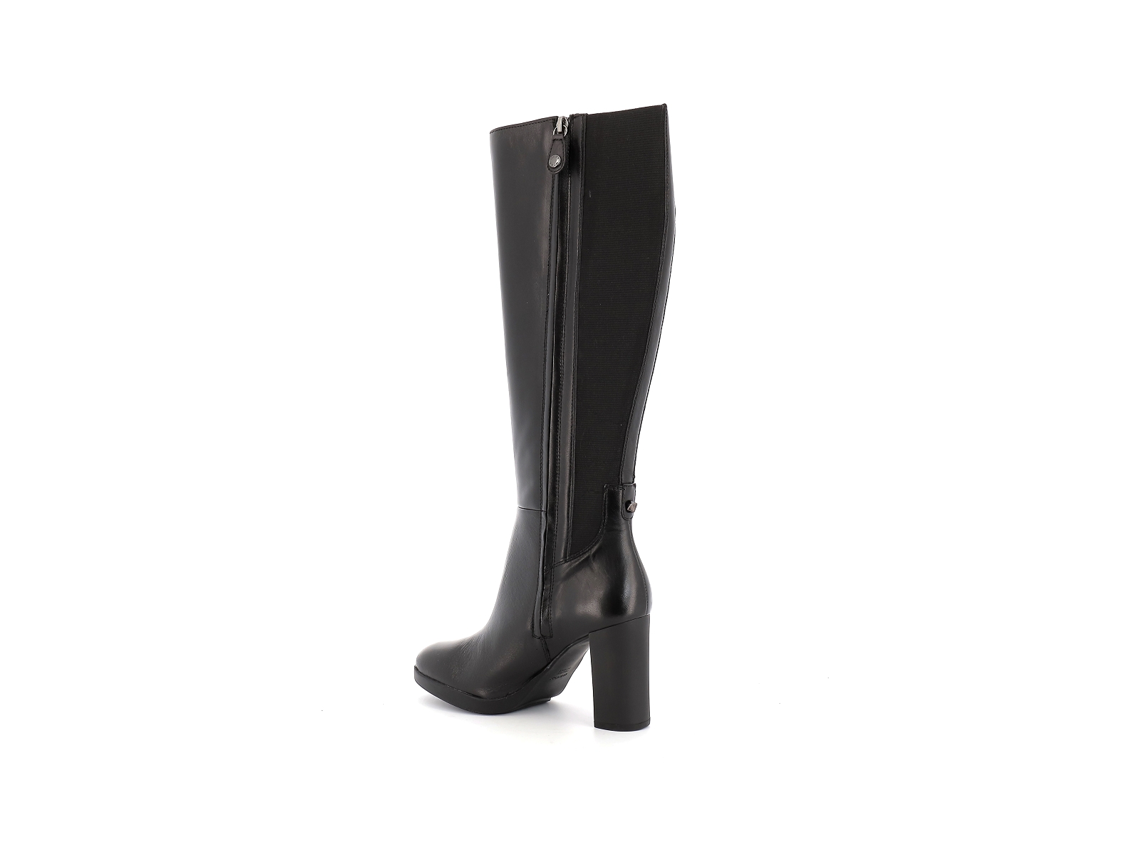 Geox-D ANNYA PLATEAU N90-D16PX Cuir Noir