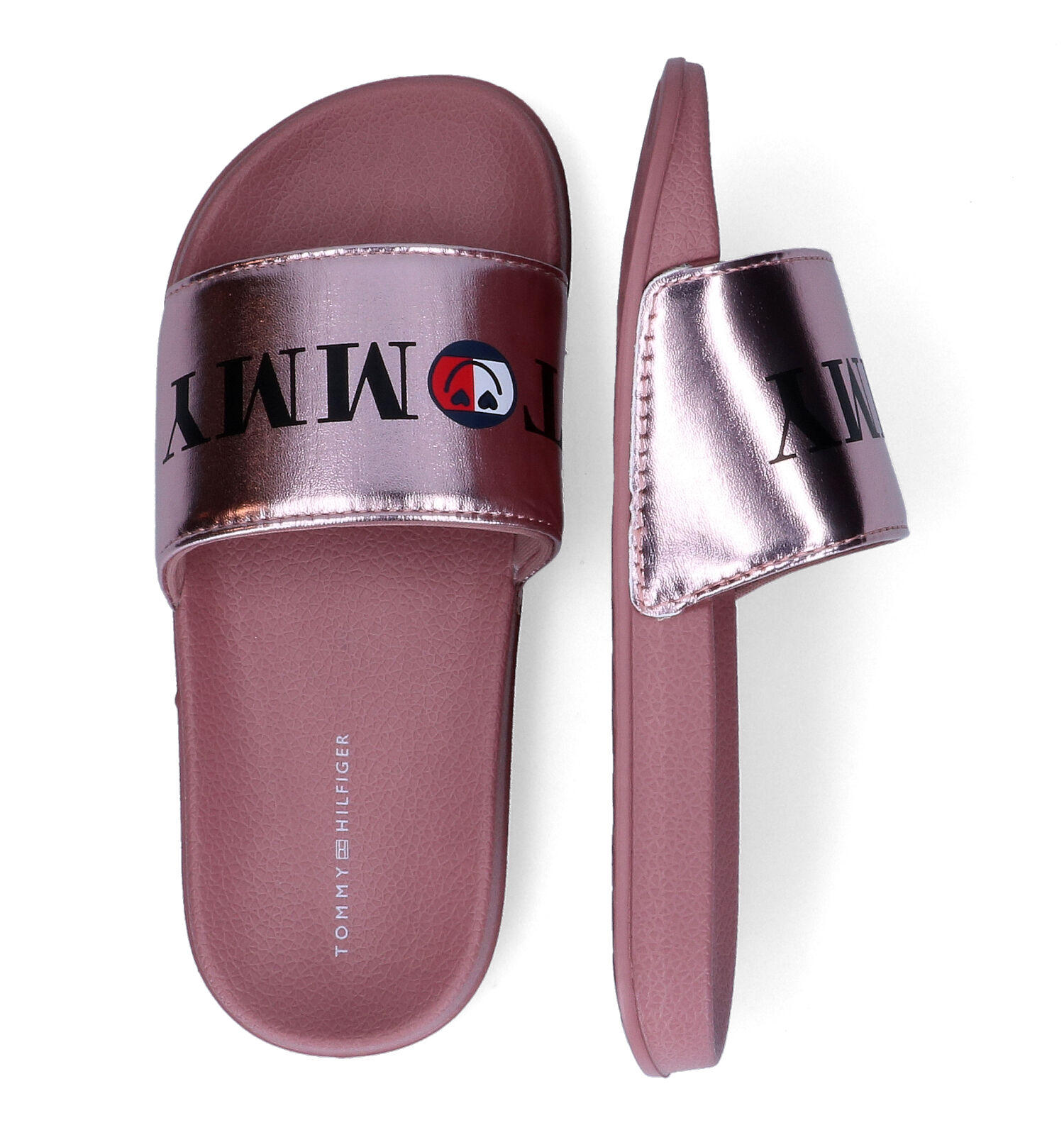 Badslippers rose gold