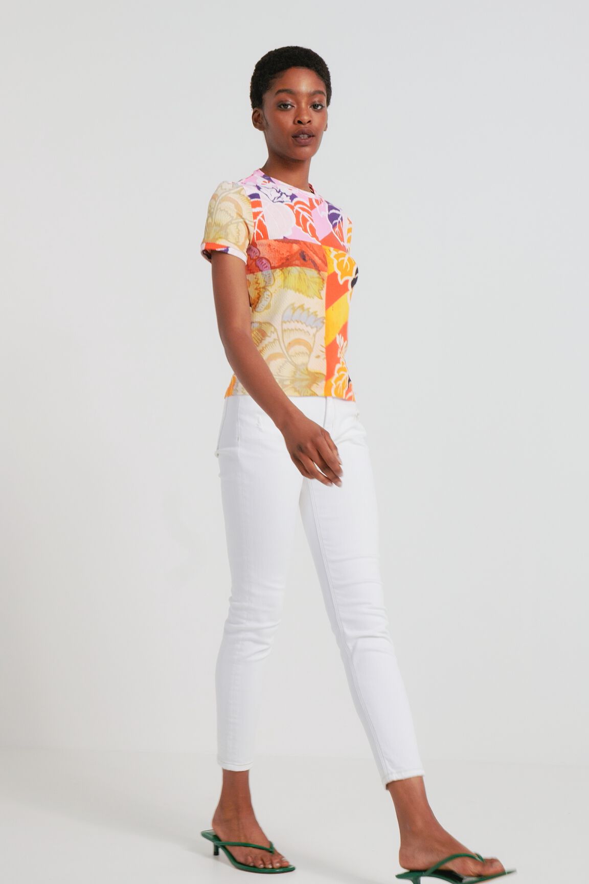 T-shirt côtelé M. Christian Lacroix