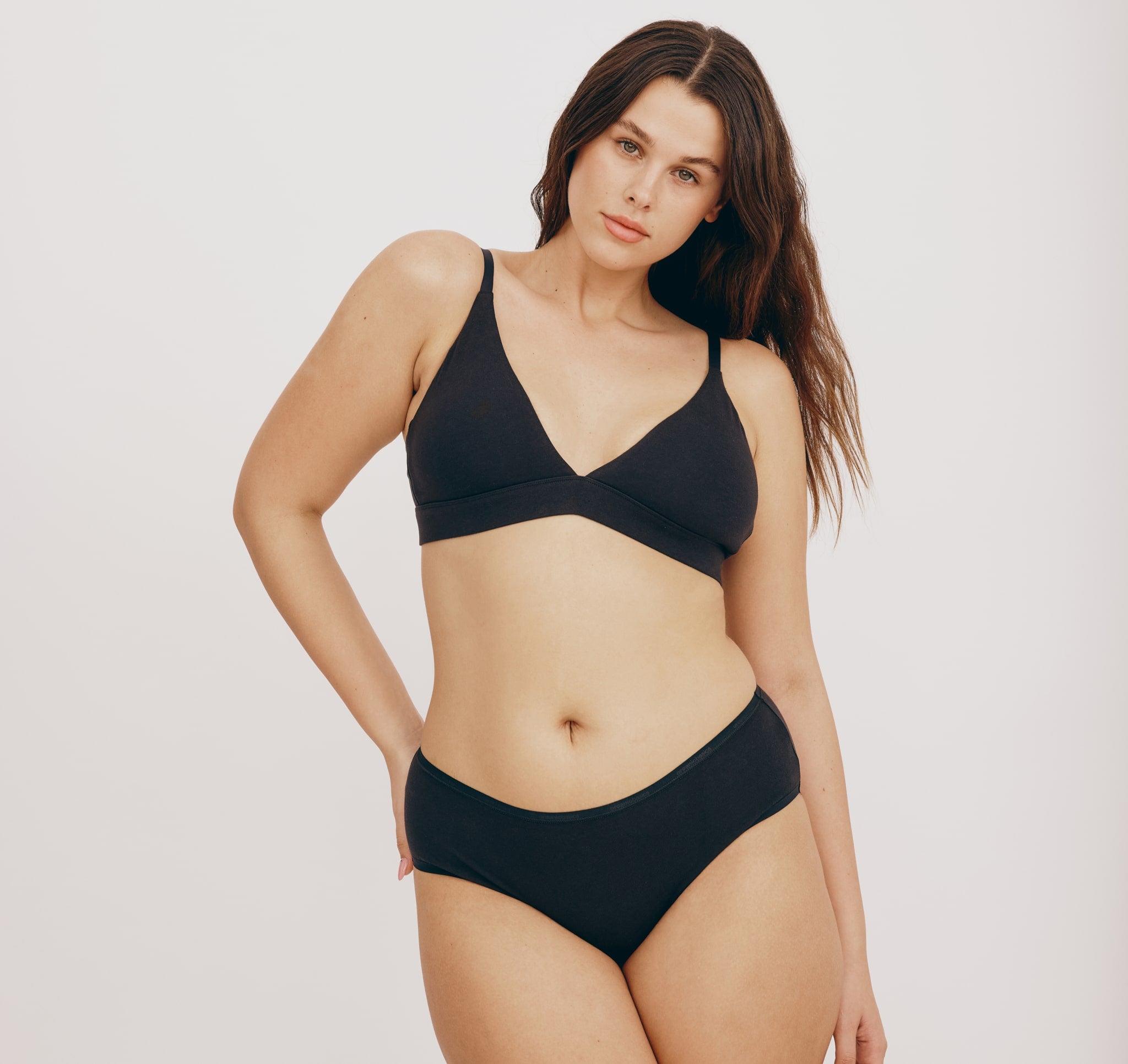 COTTON<br>Core Triangle Bralette