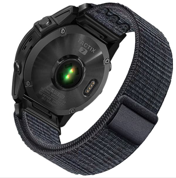 INF Garmin Fenix 5/6/7X Pro borrelåsstropp i nylon - 22mm