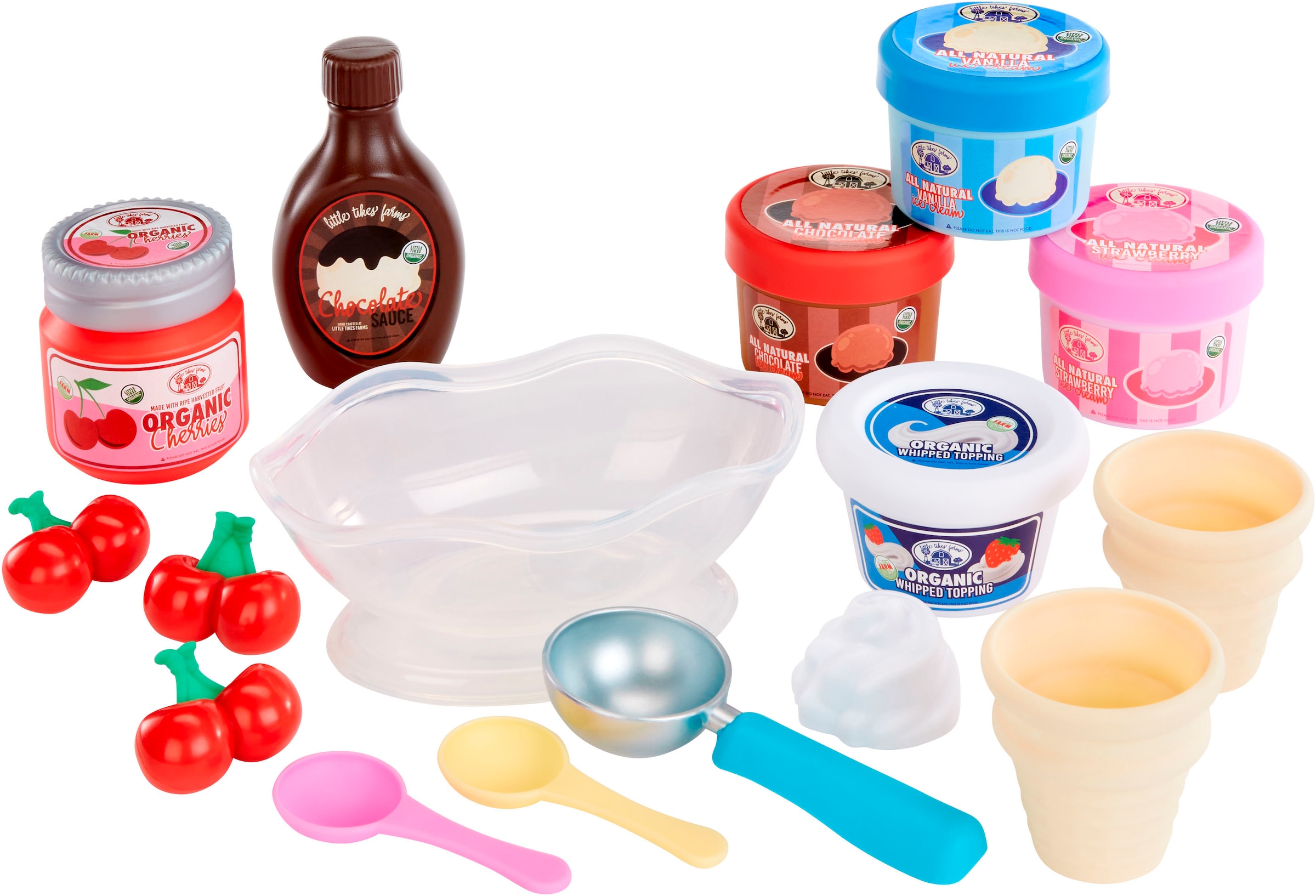 Little Tikes® Spiellebensmittel »Creative Chefs Ice Cream Kit«