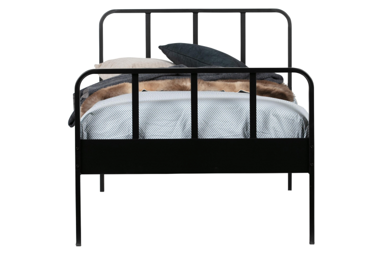 WOOOD Mees bed 90x200 zwart