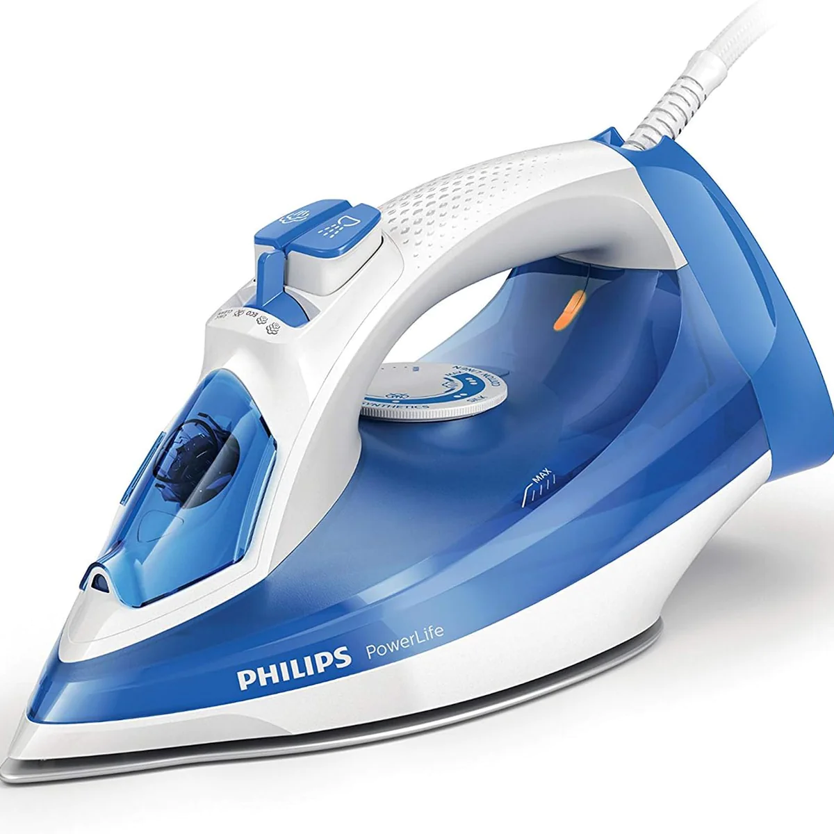 fer a repasser 2400W gris blanc bleu Philips