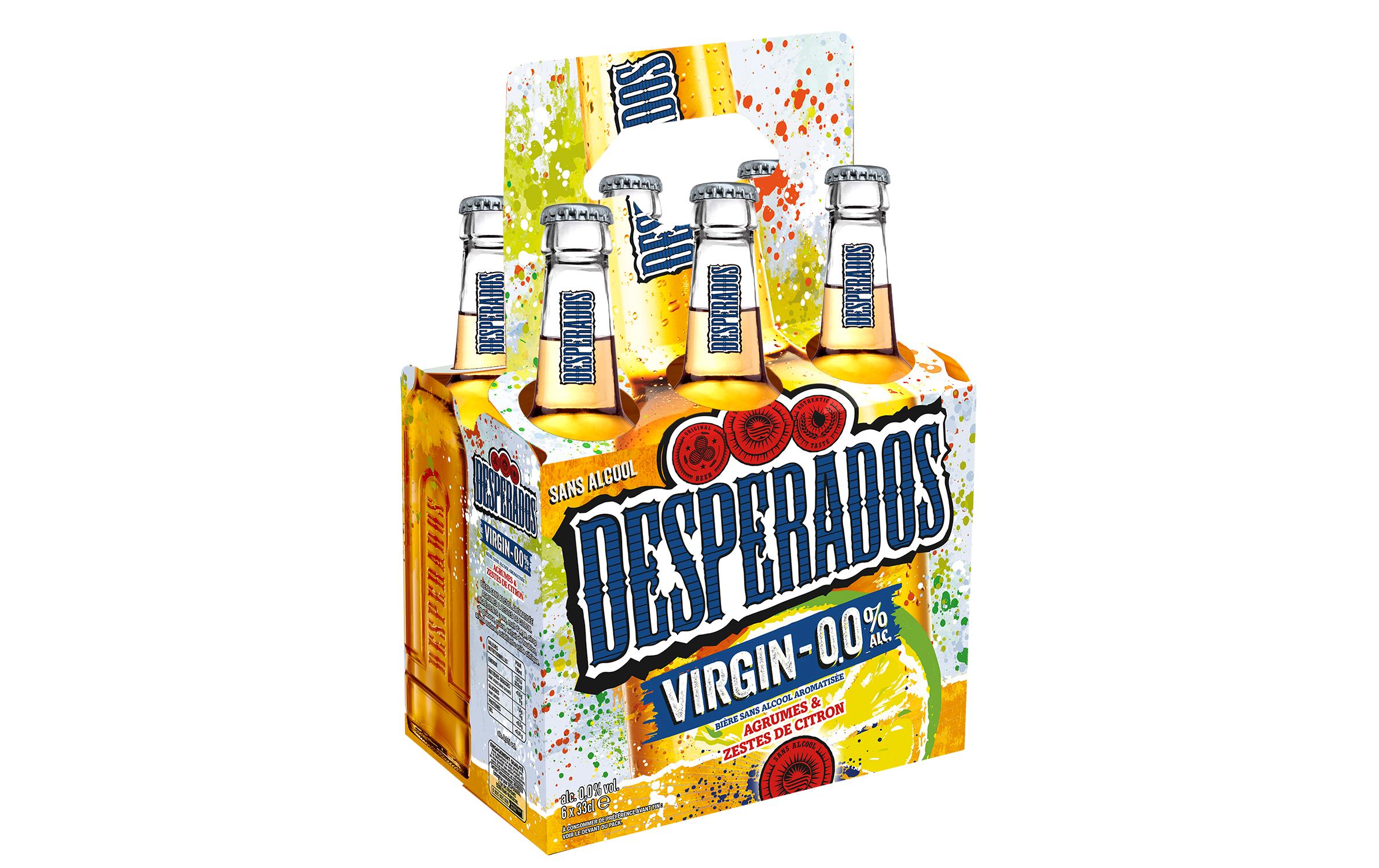 Bier Virgin 0.0% 6 x 0.33 lAlkoholfreies Biermischgetränk