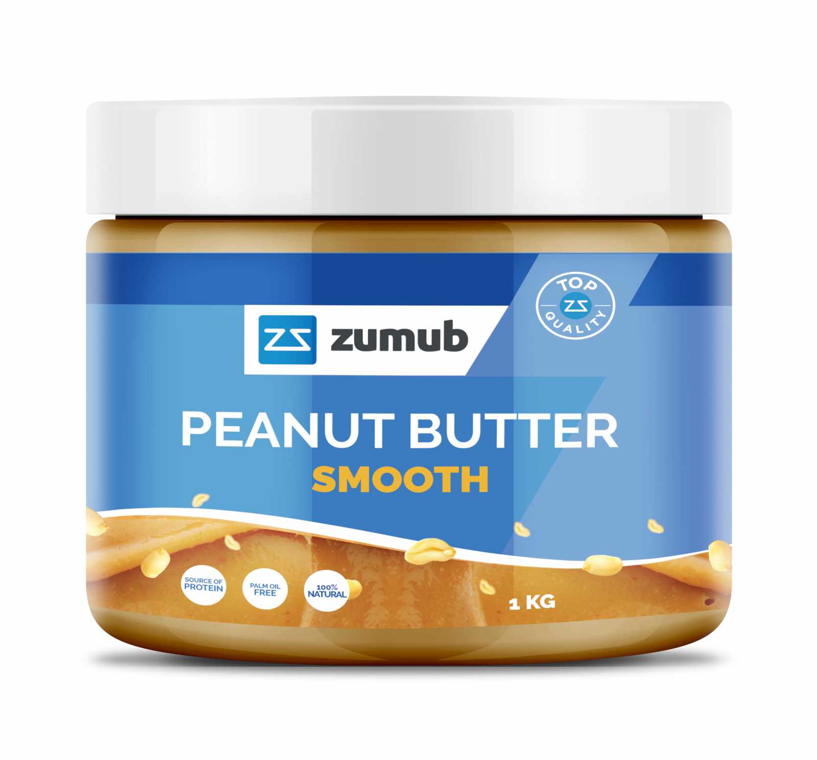 Manteiga de Amendoim Cremosa Zumub 500g