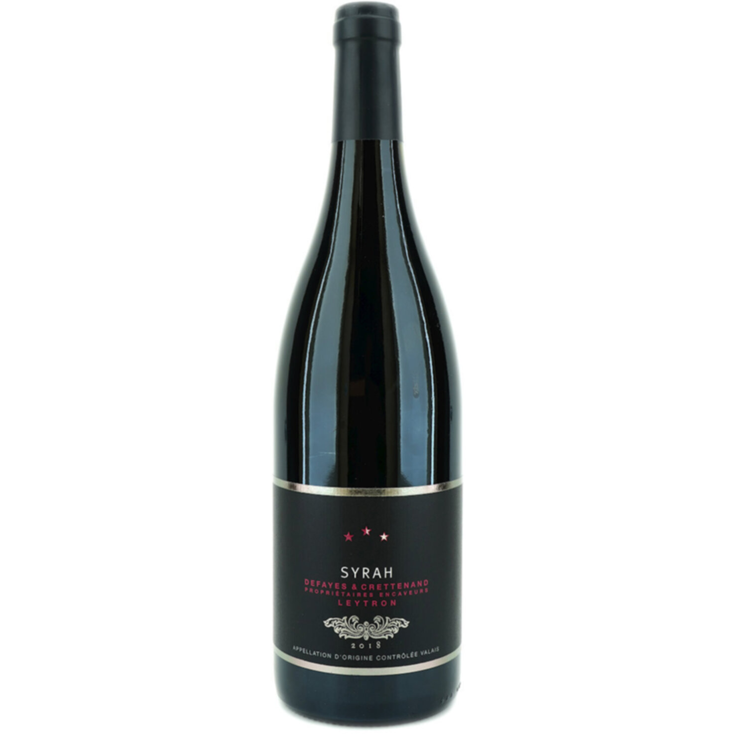Valais AOC Syrah Defayes & Crettenand -75cl