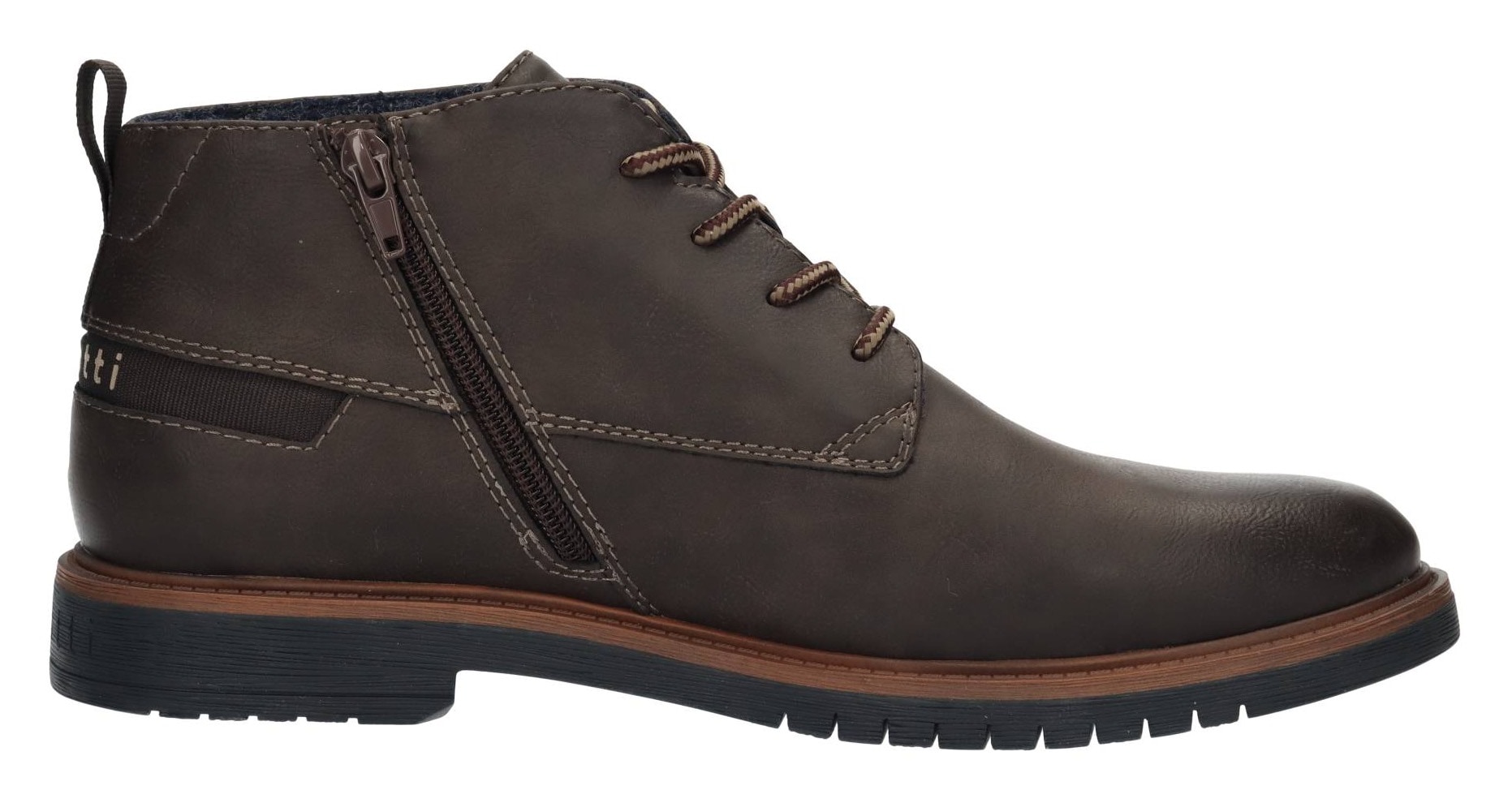 bugatti Schnürboots  Desertboots, Winterboots, Stiefelette mit griffiger Profilsohle