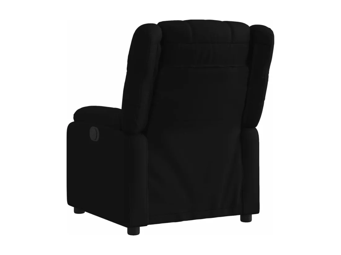 Fauteuil inclinable Noir Tissu