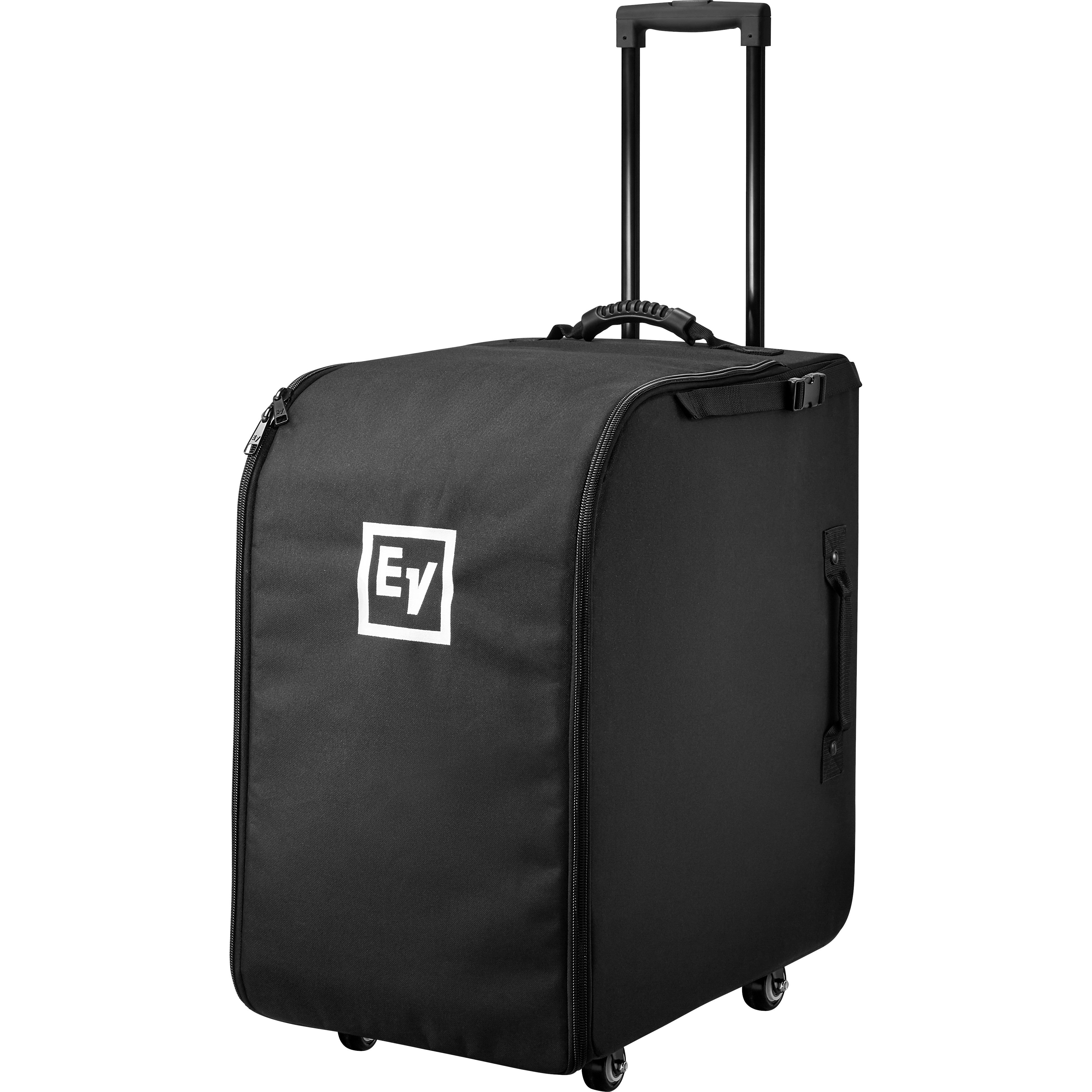 Electro-Voice Evolve 50 zwart + Evolve 50 Rolling Case