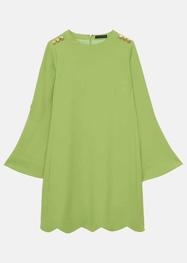 Robe Ruodanaverte en crêpe