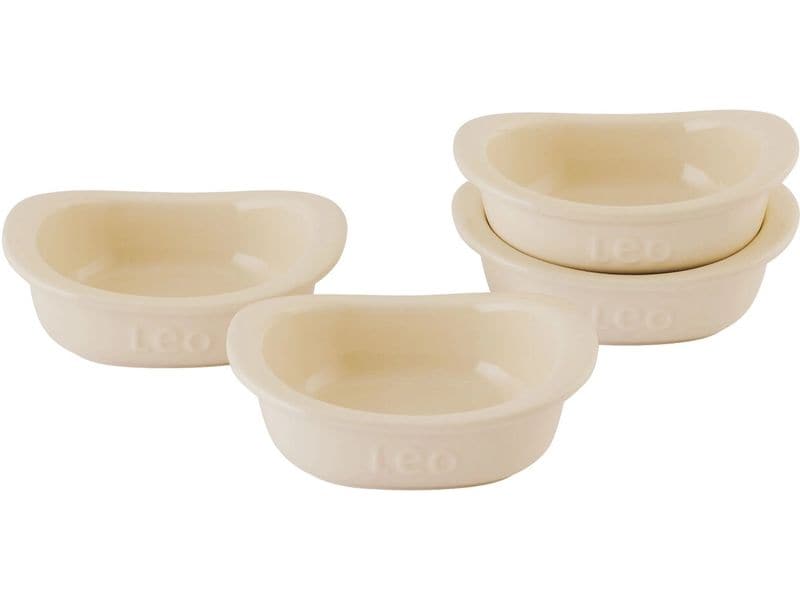 BergHOFF Auflaufform-Set Leo Balance 4 Stk., quadratisch, B Quadratische Auflaufförmchen Balance 0.20 l