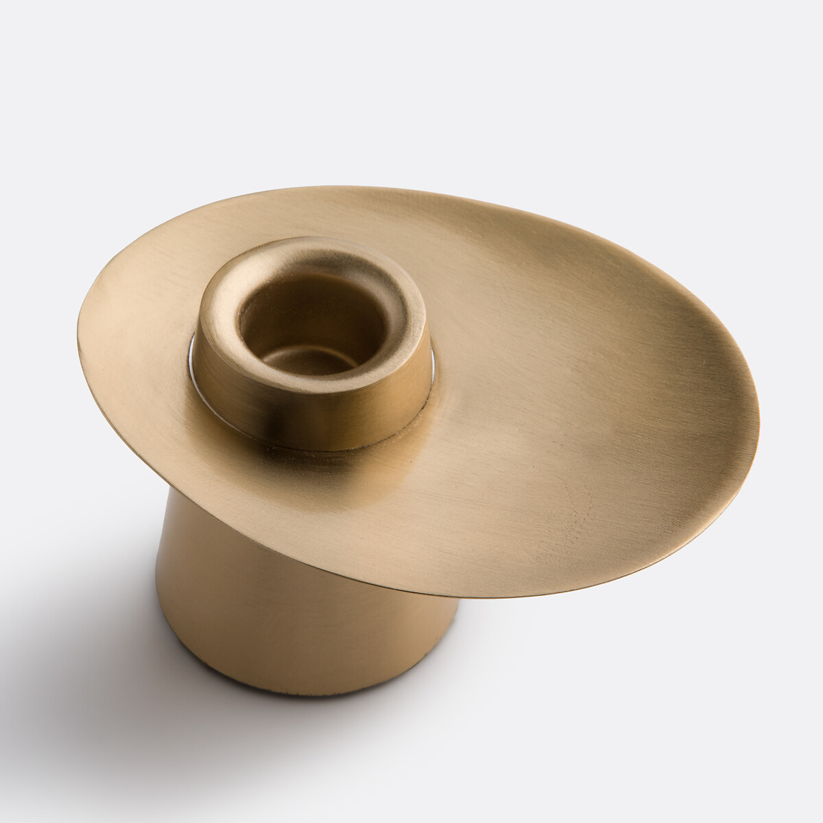 LA REDOUTE INTERIEURS<br>Castiçal em latão H9 cm, Jory
