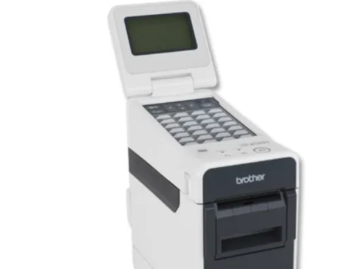 Brother TD-2120N - Etiketprinter - direkte termisk - Rulle (6,3 cm) - 203 dpi - op til 152.4 mm/sek. - USB 2.0, LAN, seriel, USB vært - skærer