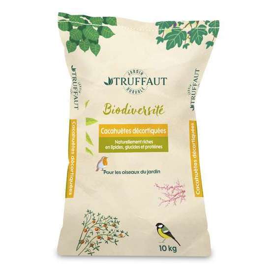 Graines de cacahuètes pour oiseaux du jardin - 10 kg
