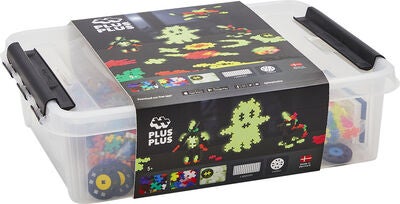 Plus-Plus Build and Glow 3D Oppbevaringsboks 2000 Deler