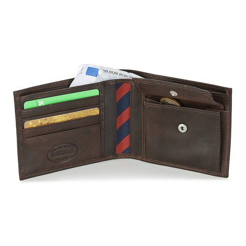 Tommy Hilfiger - JOHNSON CC AND COIN POCKET - Marron