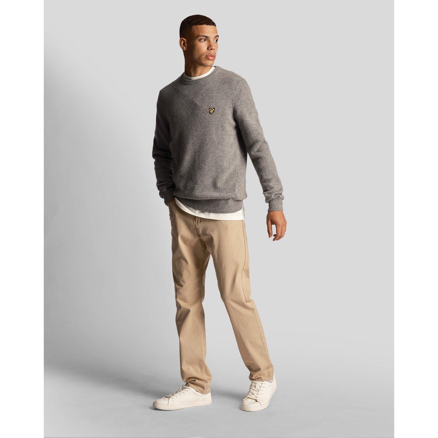Lyle and Scott Lambswool Knit Jumper