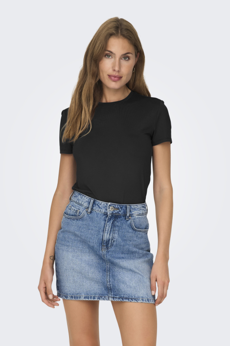 Only zwarte dames t-shirt