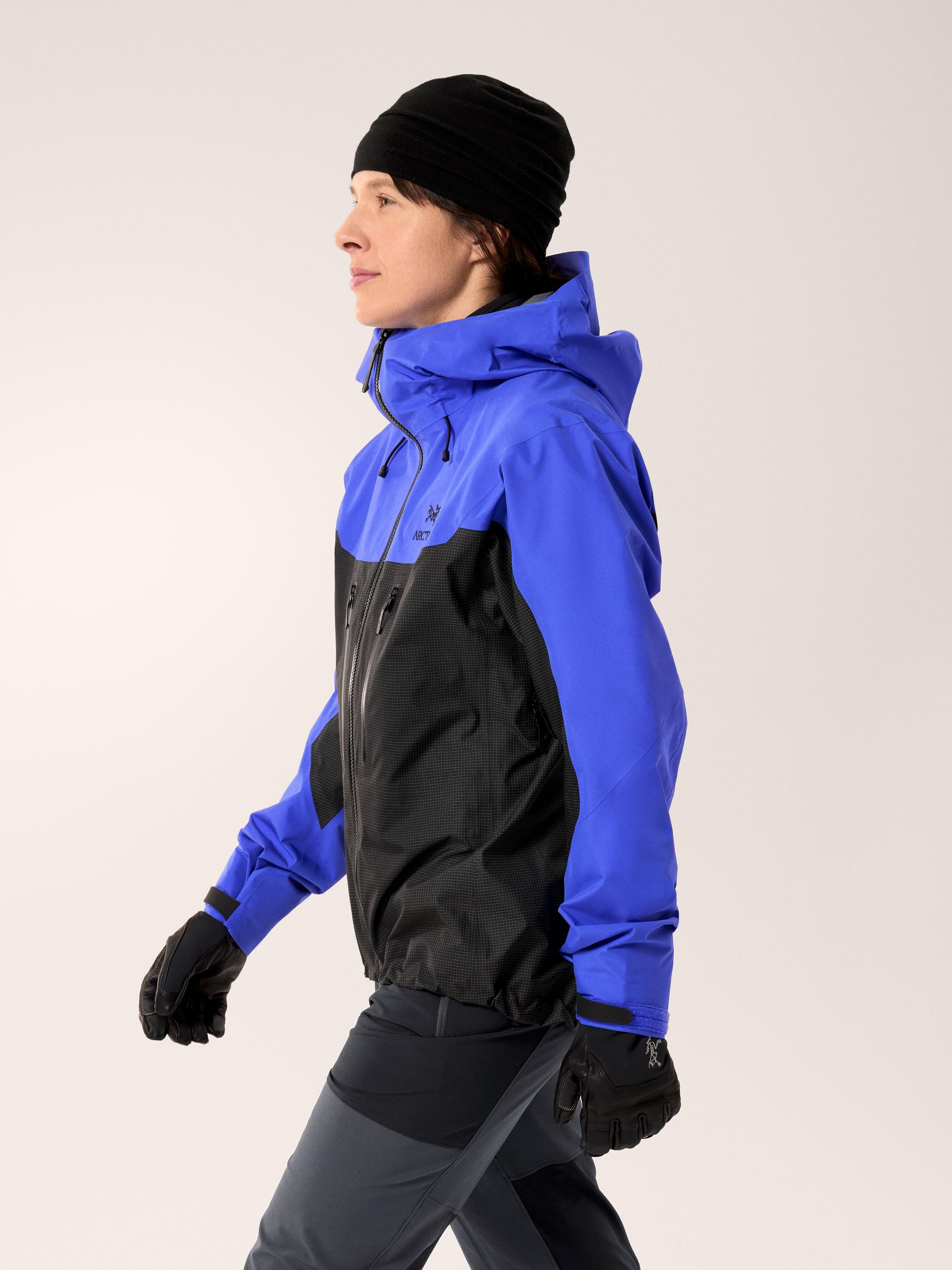 Arcteryx Alpha Jacket Womens Electra/Black