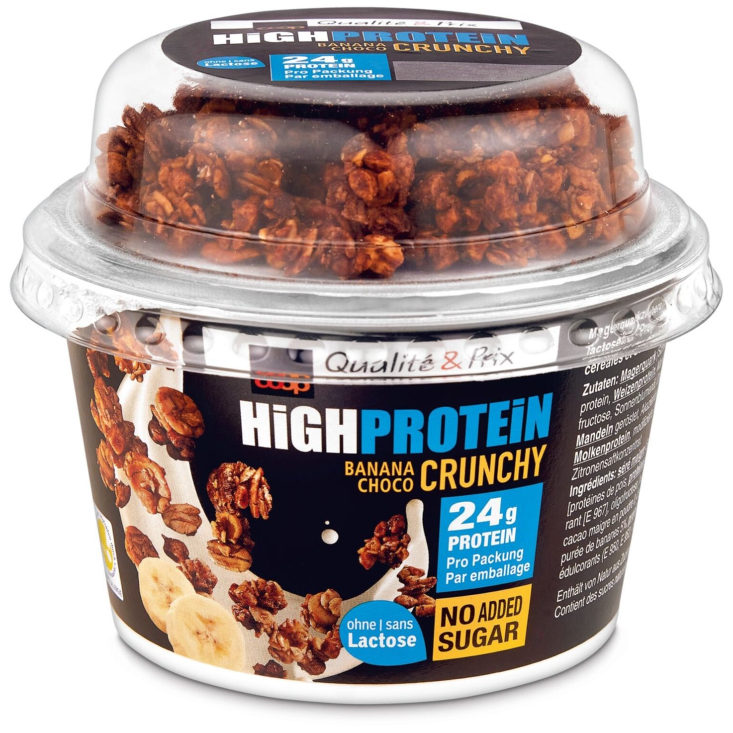 Coop High Protein Crunchy Banana Choco -