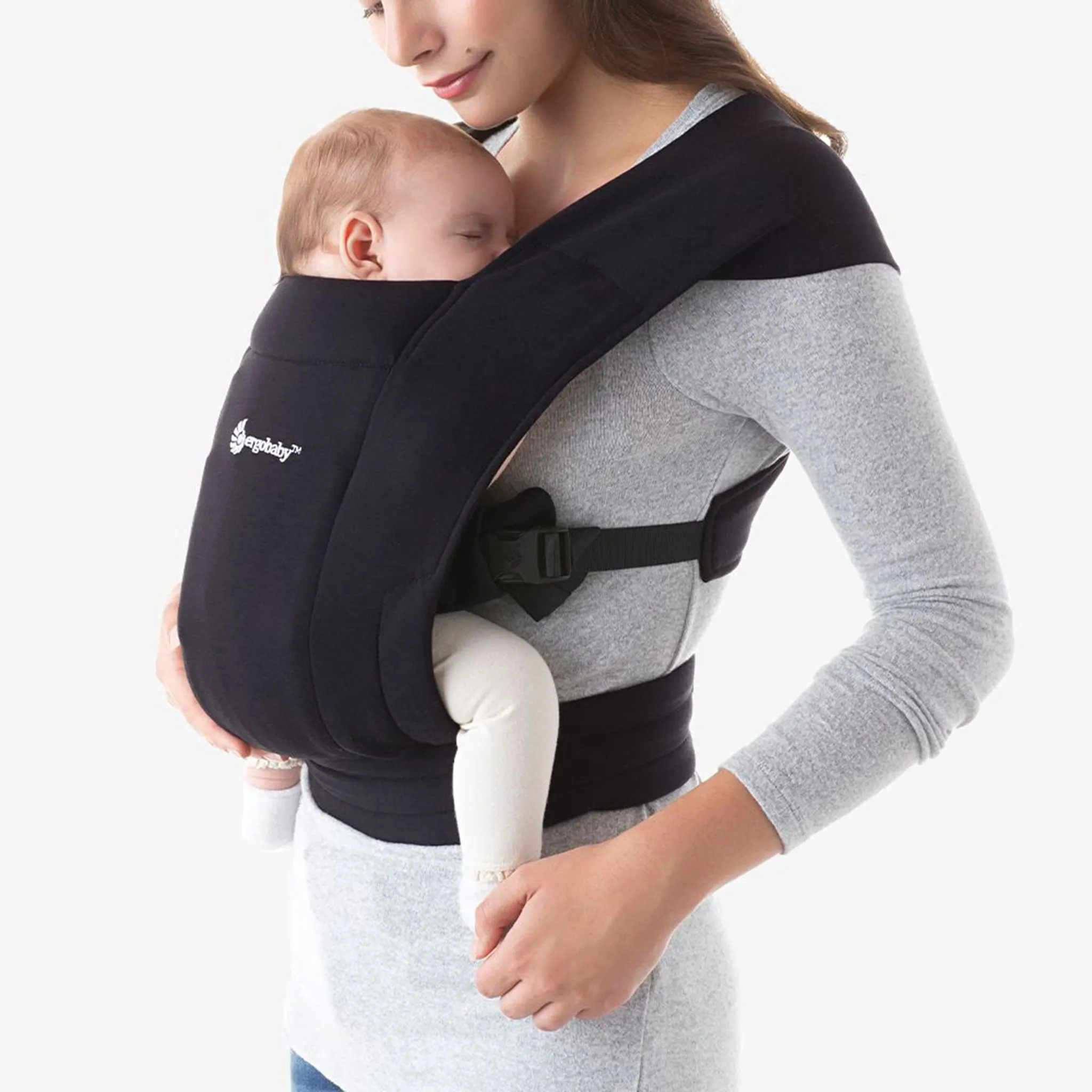 Ergobaby Porte-bébé Nouveau-Né Embrace - Noir Intense
