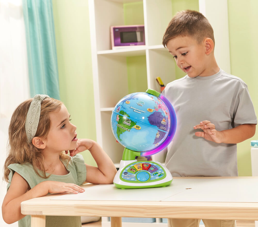 Vtech 80-615904 Interaktiver Junior-Globus