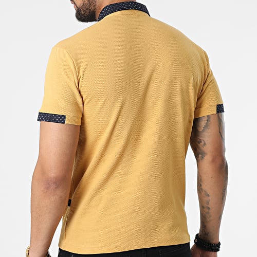 Polo Manches Courtes JP-849 Jaune Moutarde