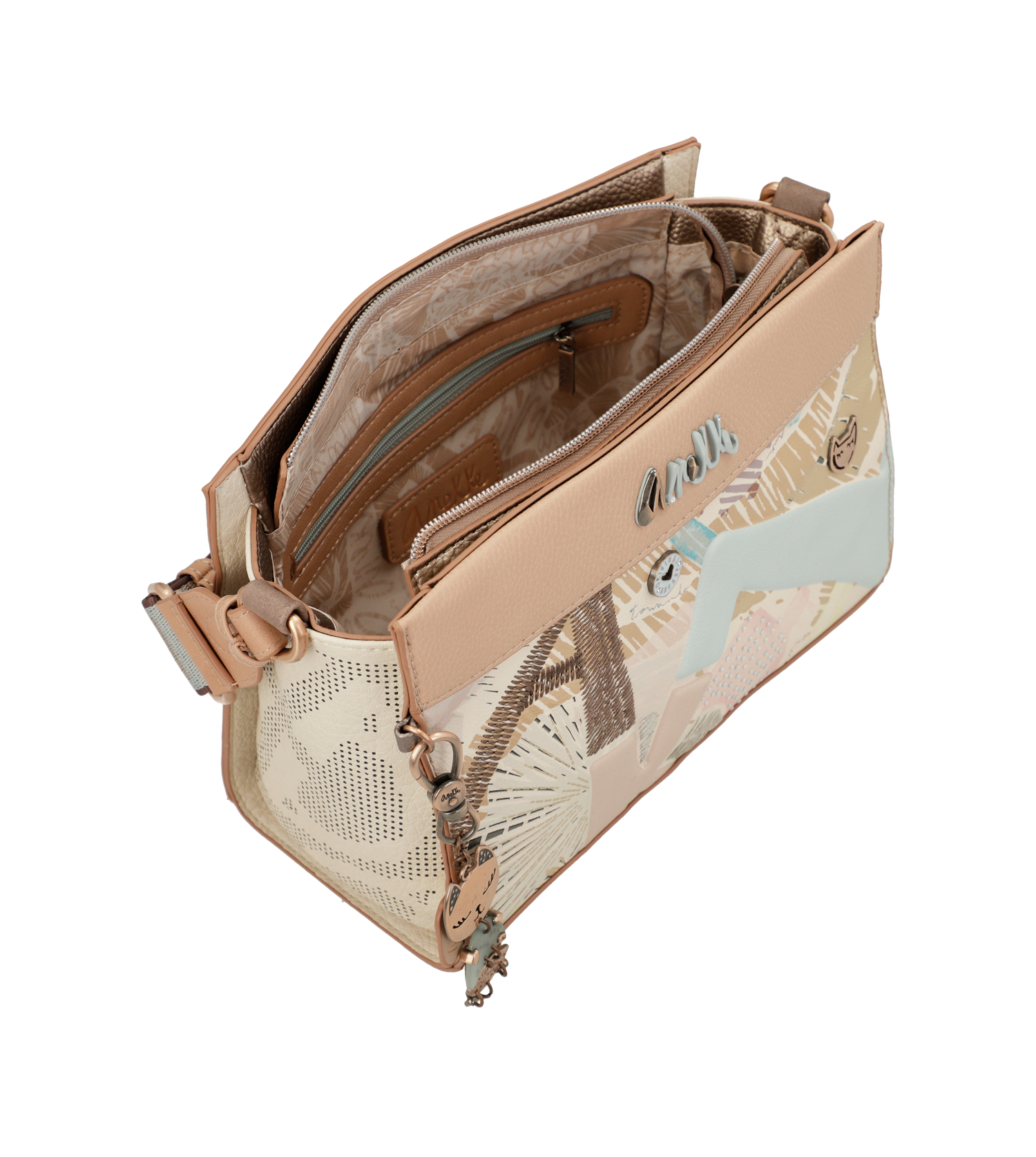Anekke Crossbody Tasche rose beige