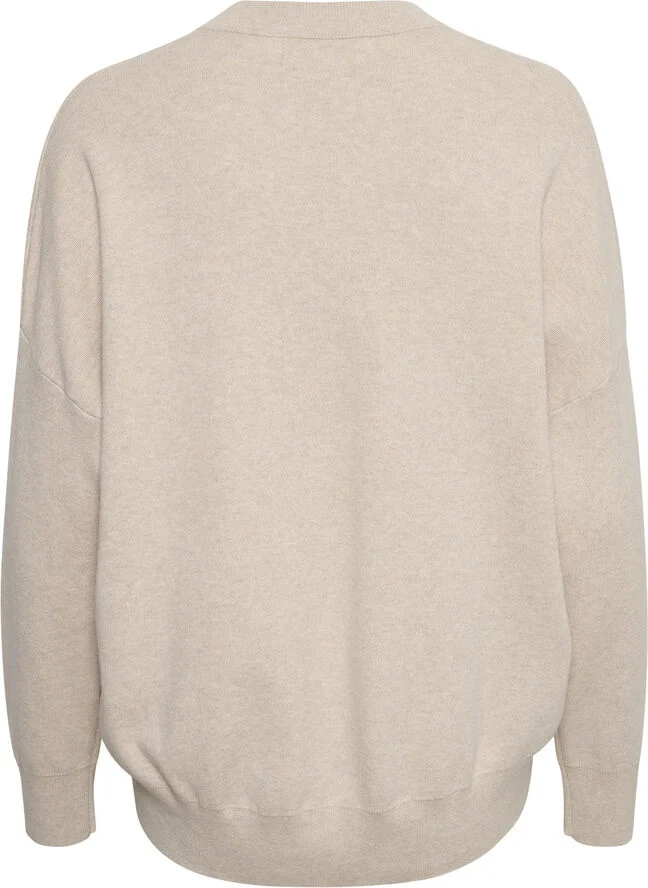 InWear FosterIW V-neck Simply taupe melange