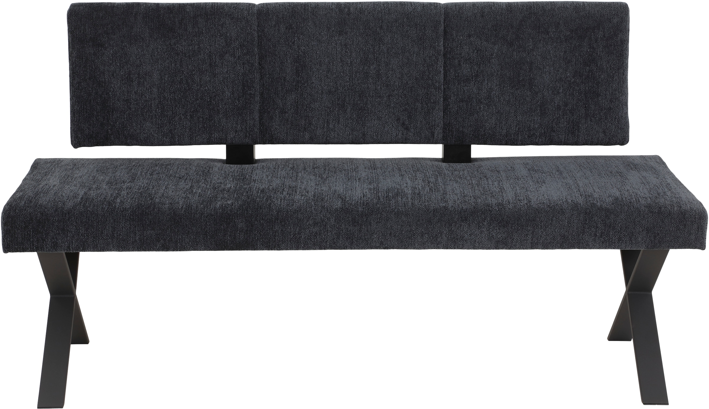 HELA Essgruppe »SAAR« 6 Stk. tlg. Tisch 160-200x90 cm, Einlegeplatte, X-Gestell, Stuhl 360° drehbar