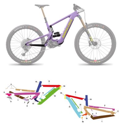 Santa Cruz Bullit Carbon - 2021 - L - Mat