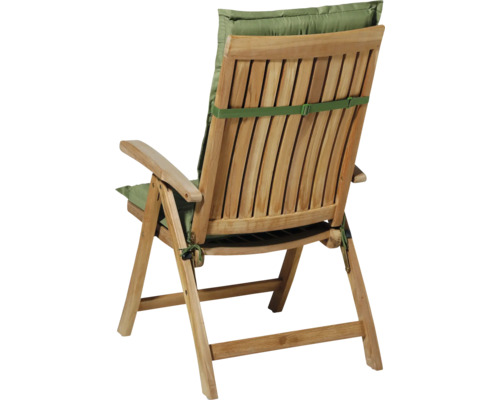 Rugkussen Basic groen 123x50x7 cm