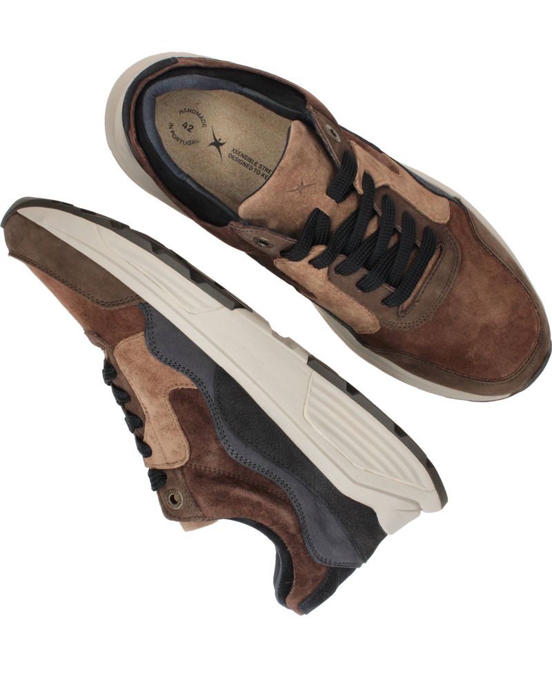Xsensible Golden Gate Sneakers Bruin Heren