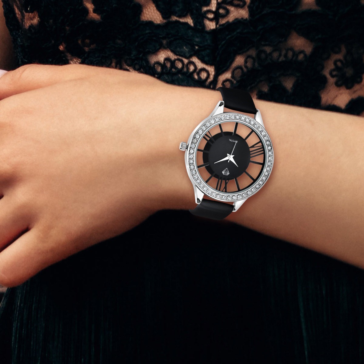 Montre Lara SC Crystal ornée de Cristaux scintillants