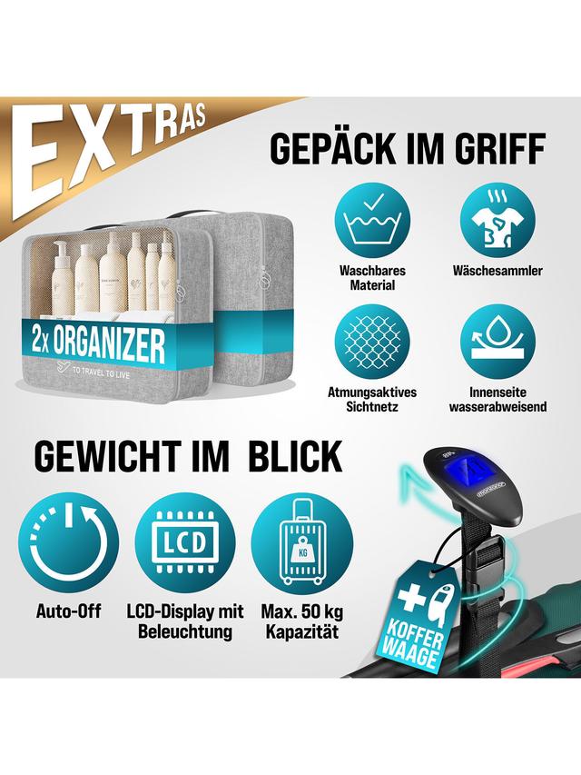 Hartschalenkoffer-Set 