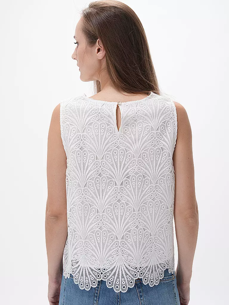 COMMA Bluse weiss