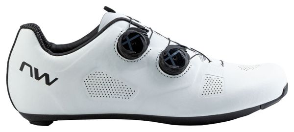 Chaussures Route Northwave Revolution Wide Blanc Homme