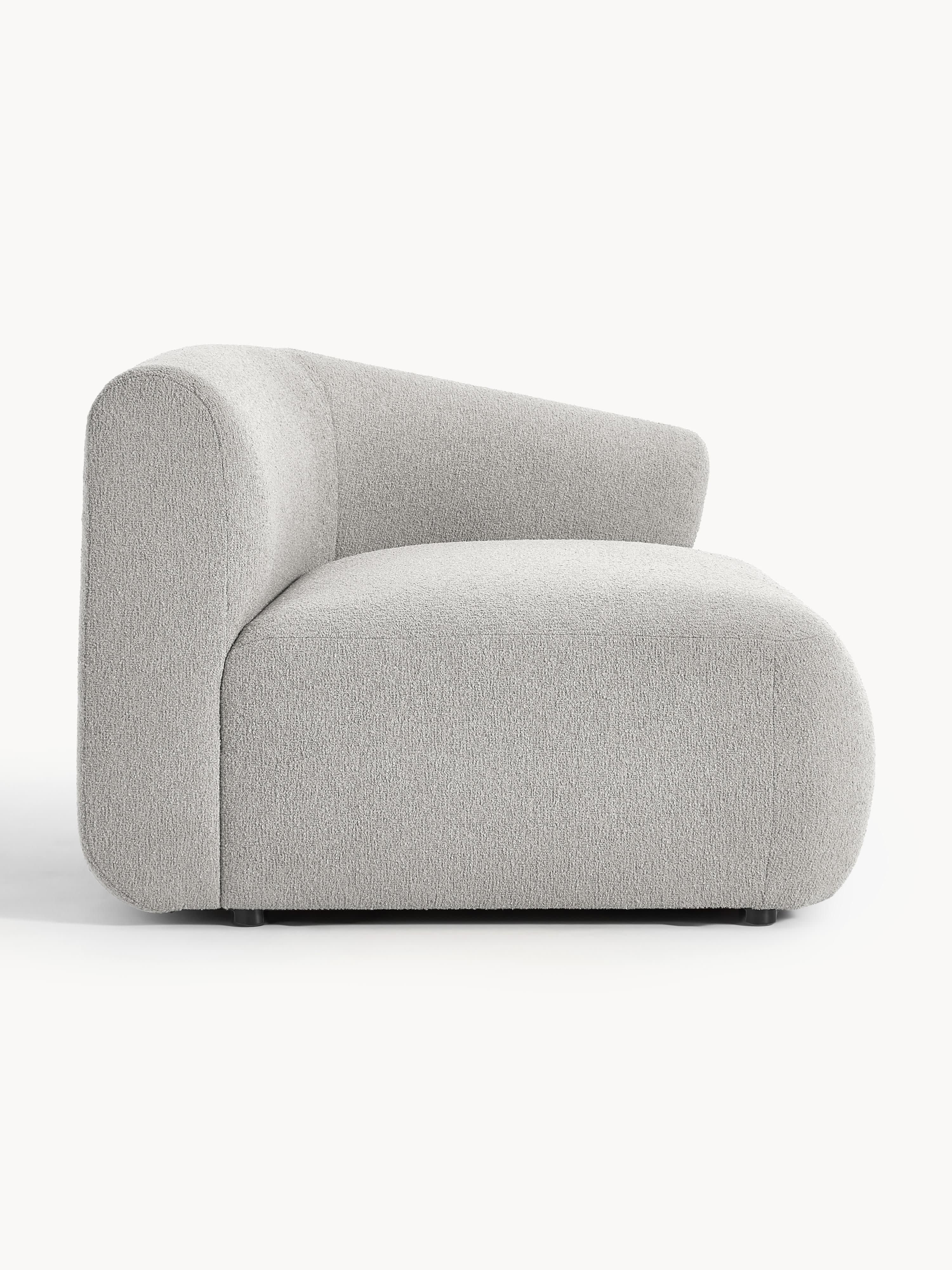 Bouclé hoekmodule Sofia