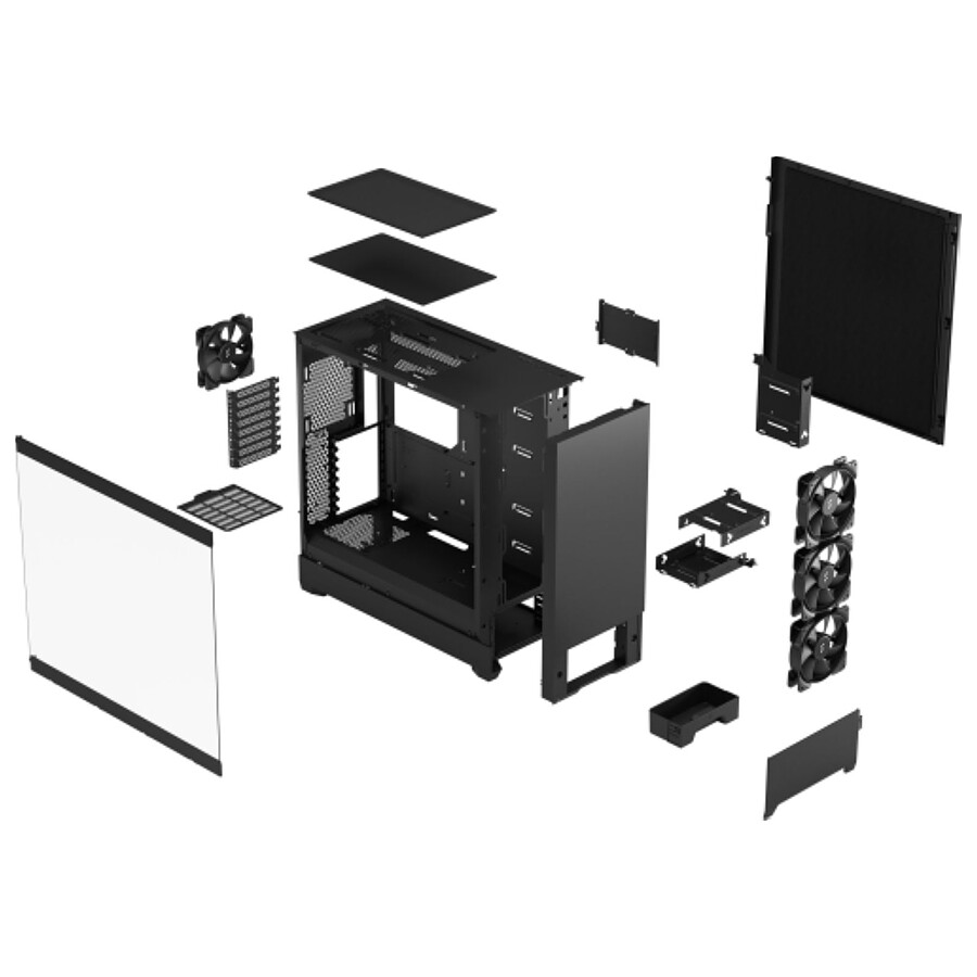 Fractal Design Pop XL Silent TG - Noir