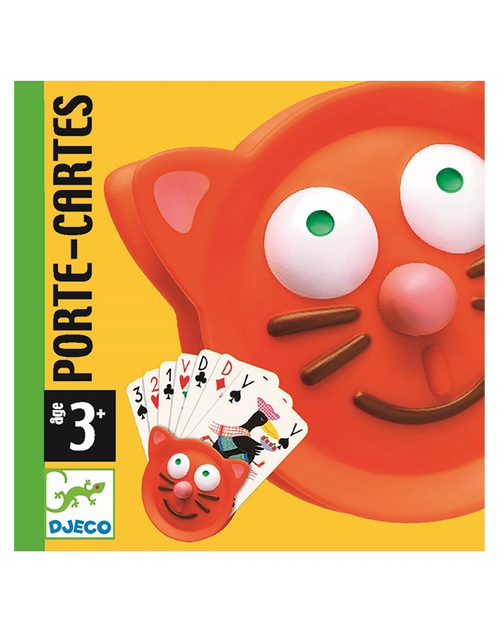 Kartenhalter für Kartenspiele KATZE in bunt