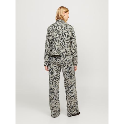 JJXX Sarah Tokyo Zebra Bukser, Feather Gray, L
