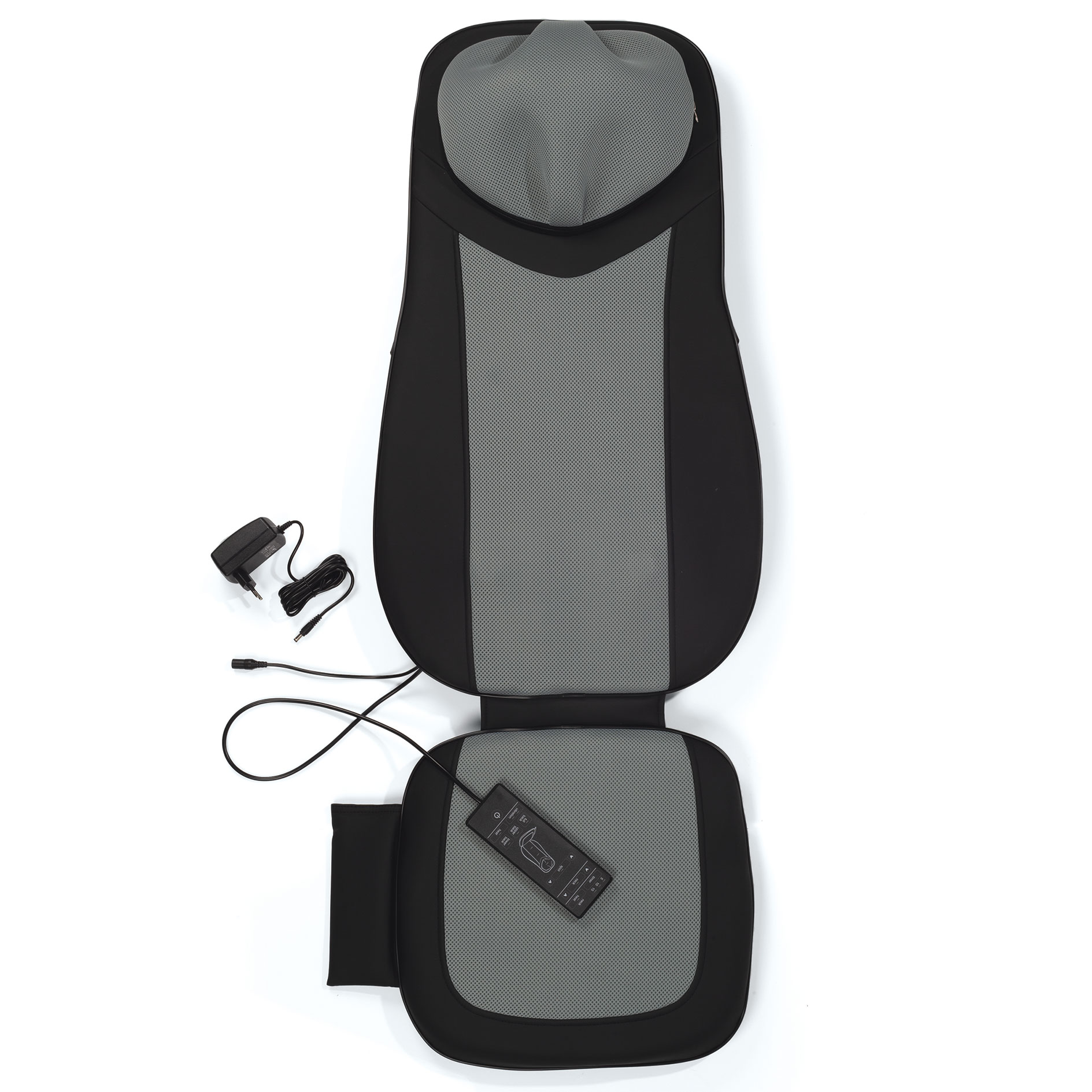 VITALMAXX Massagesitz 2272 - schwarz-grau - 4 Massagemodi