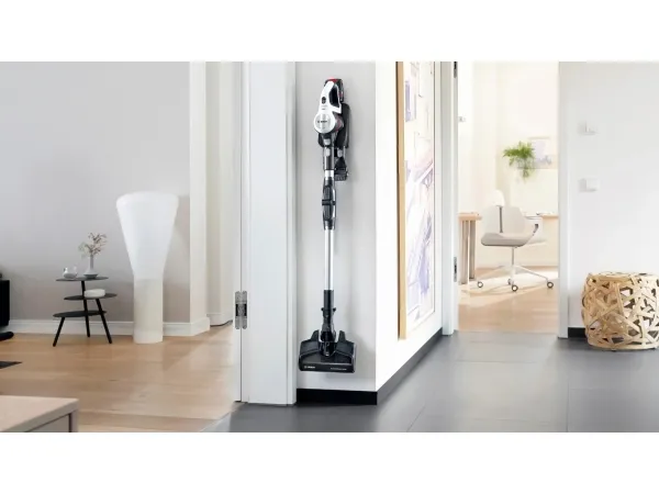 Bosch Unlimited 7 BCS711XXL - Støvsuger - pind/håndholdt (2-i-1) - uden pose - ledningsfri - hvid - 1 batteri, inkluderet oplader