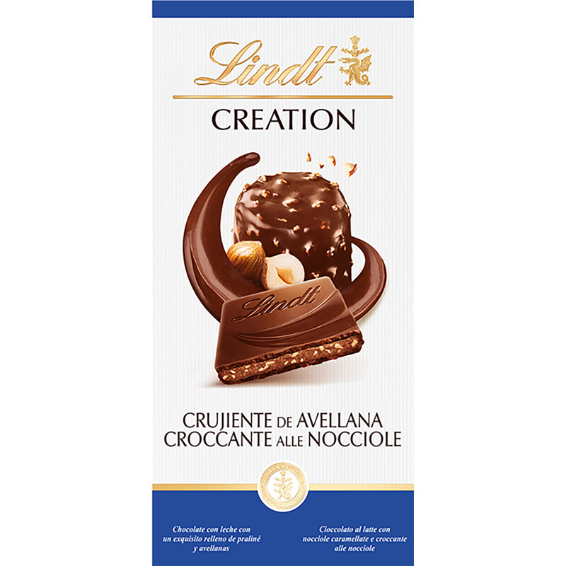 Lindt Creation milk hazelnut