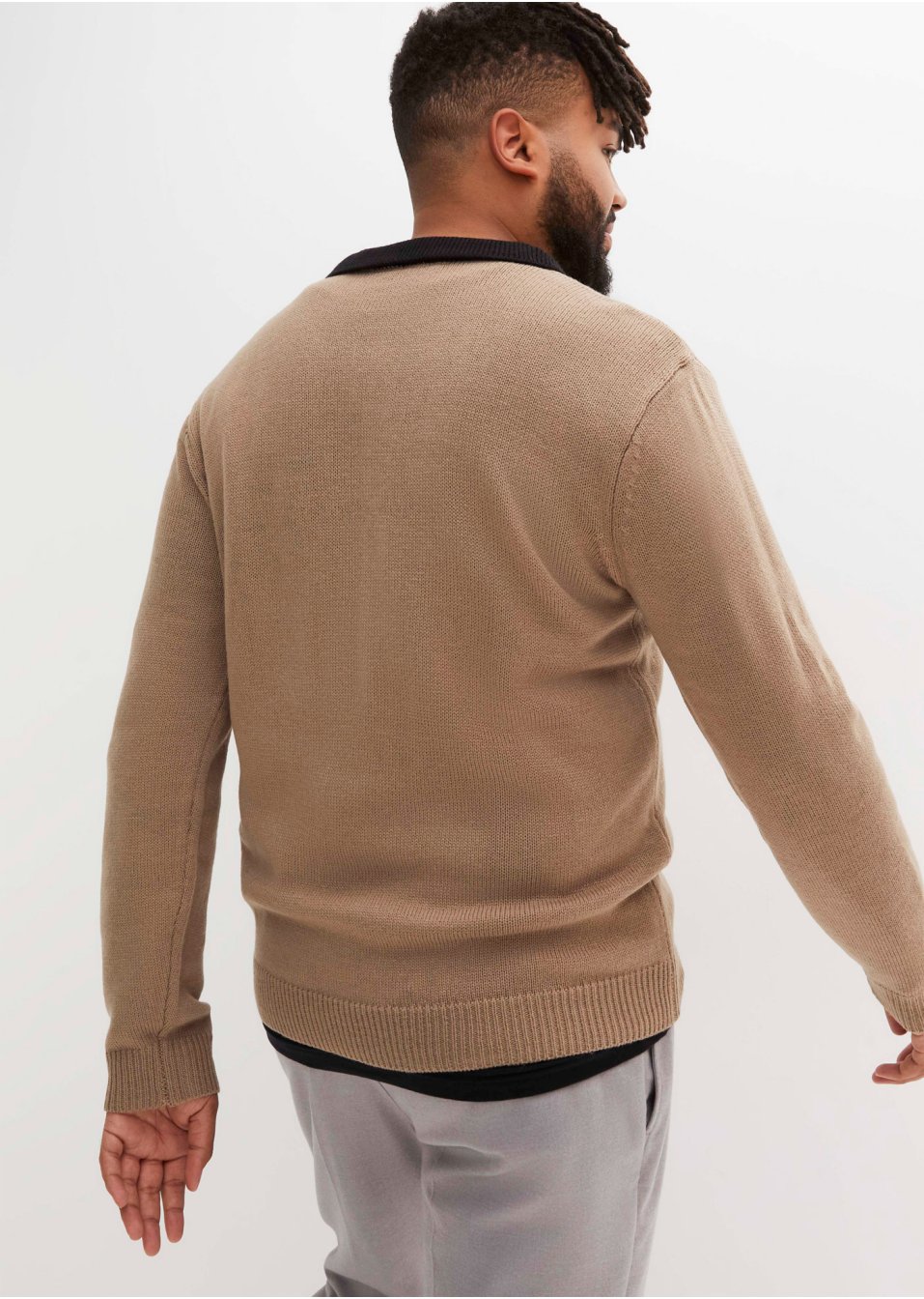 Pull à col polo